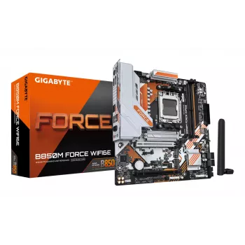 Emaplaat GIGABYTE B850M FORCE WIFI6E, AMD B850, Socket AM5, Micro ATX