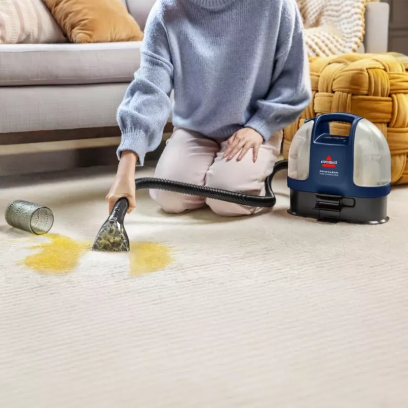 Bissell SpotClean Mini juhtmevaba vaibapuhastusseade Käeshoitav Must, Sinine