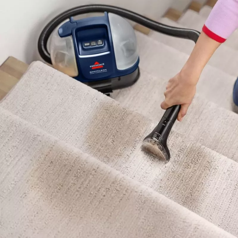 Bissell SpotClean Mini juhtmevaba vaibapuhastusseade Käeshoitav Must, Sinine