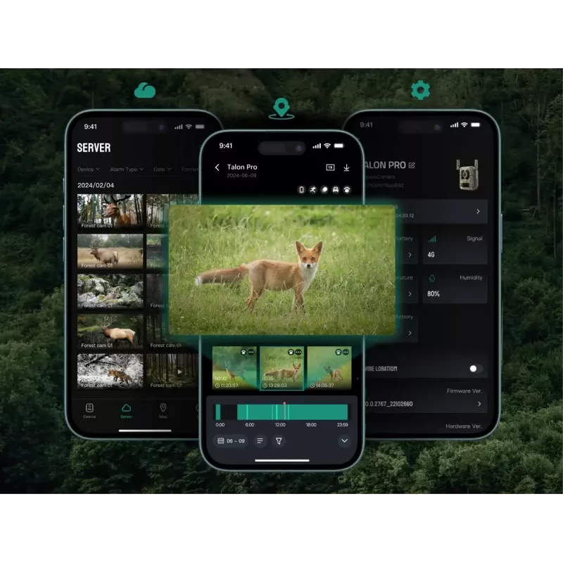 Rajakaamera Reolink Camovue Talon S130 4G LTE, 8 MP, 3840×2160, 95° H × 50,2° V, IP67, laetav USB‑C, välitingimustesse