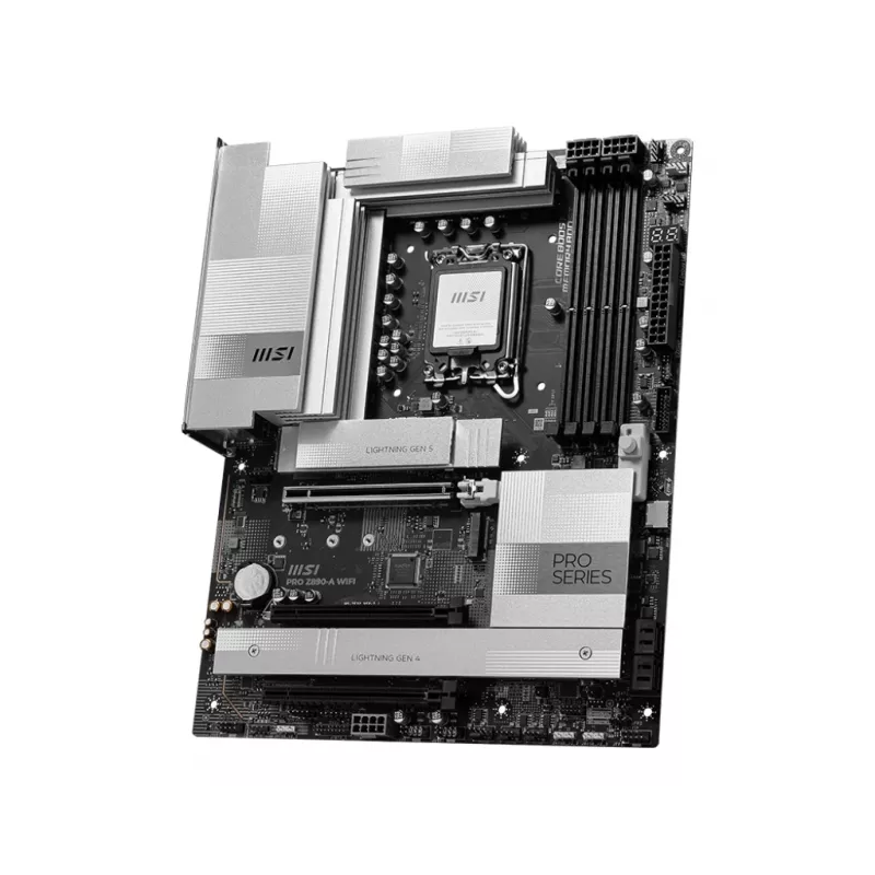 Emaplaat MSI PRO Z890-A WIFI Intel Z890 LGA 1851 ATX DDR5, 4 DIMM, 256 GB, Wi‑Fi 7, 5Gb Ethernet