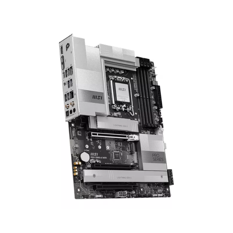 Emaplaat MSI PRO Z890-A WIFI Intel Z890 LGA 1851 ATX DDR5, 4 DIMM, 256 GB, Wi‑Fi 7, 5Gb Ethernet