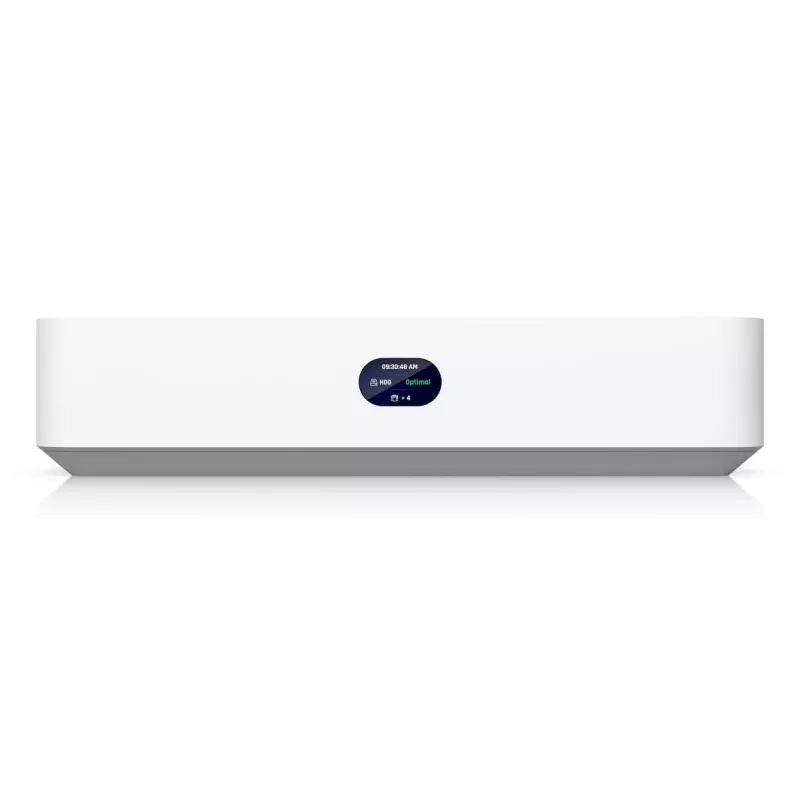 Võrgusalvesti UBIQUITI UNVR-Instant 3840x2160, 1.7 GHz, 6 PoE porti, 7 RJ-45, 1×3.5-tolline HDD, HDMI