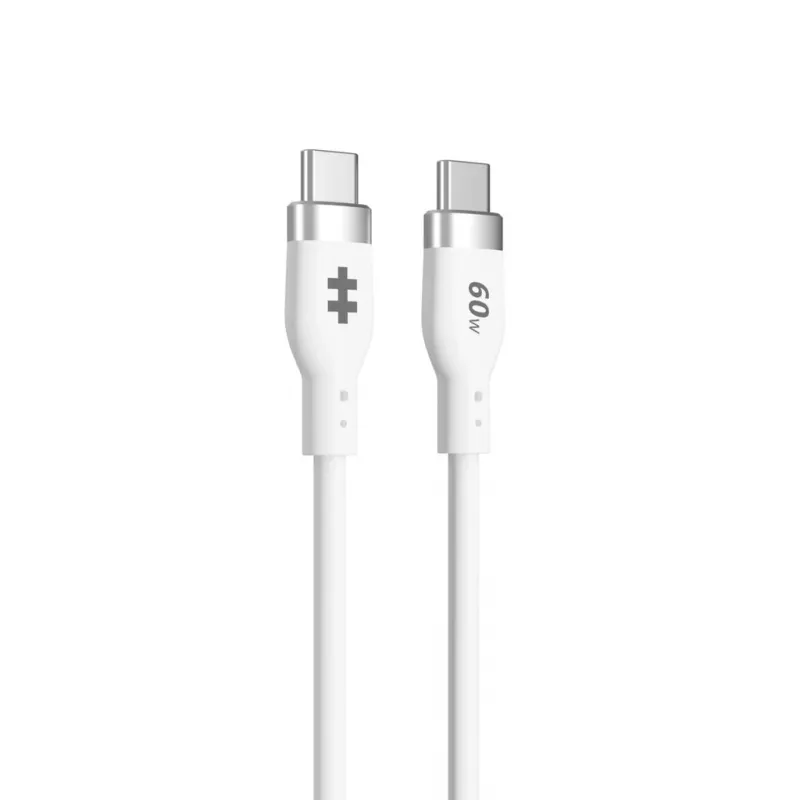 TARGUS Silicone USB-c To USB-c 60w Charging kaabel 1.5m - Valge