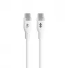TARGUS Silicone USB-c To USB-c 60w Charging kaabel 1.5m - Valge