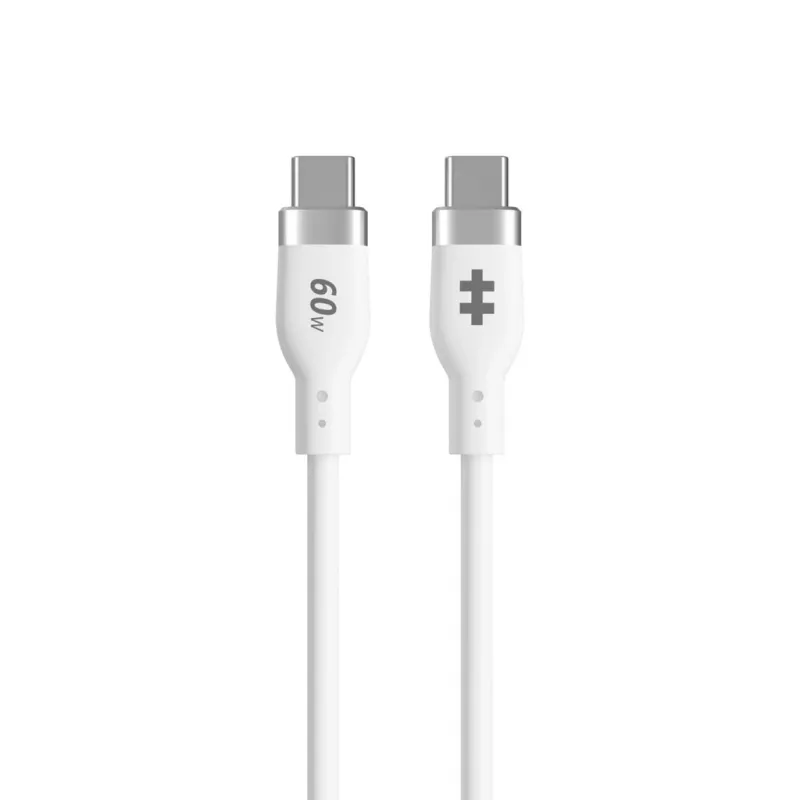 TARGUS Silicone USB-c To USB-c 60w Charging kaabel 1.5m - Valge