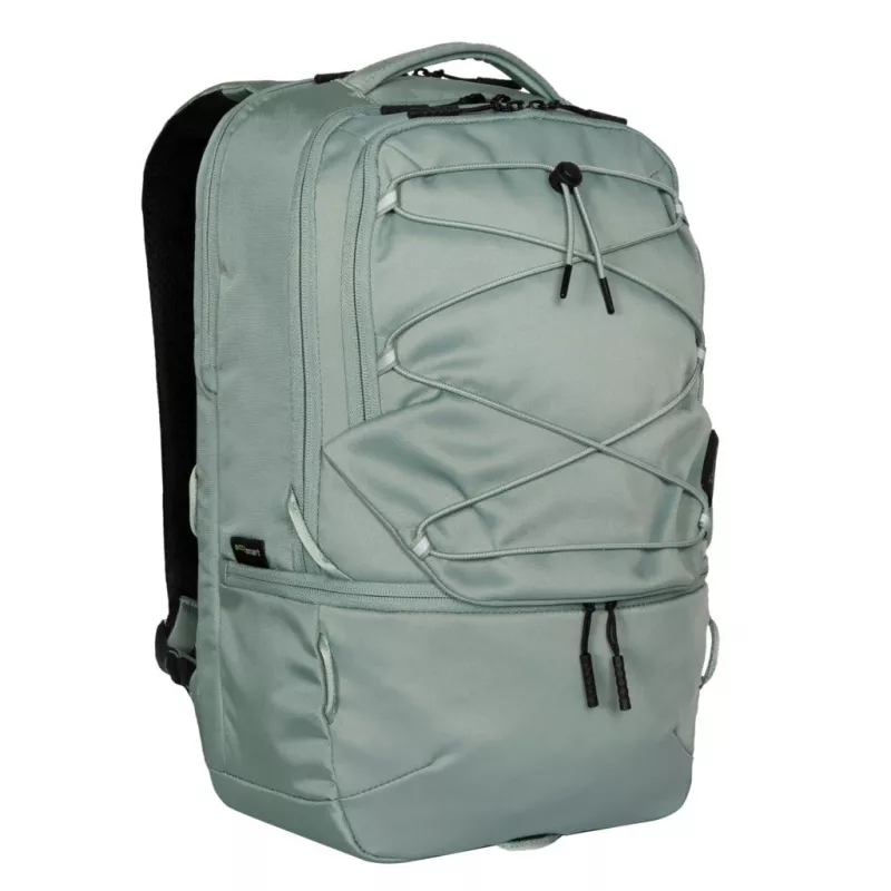 Seljakott TARGUS Work+Play Flex Ecosmart TBB65905GL 15–16 tolli sülearvutitele, taaskasutatud polüester, roheline