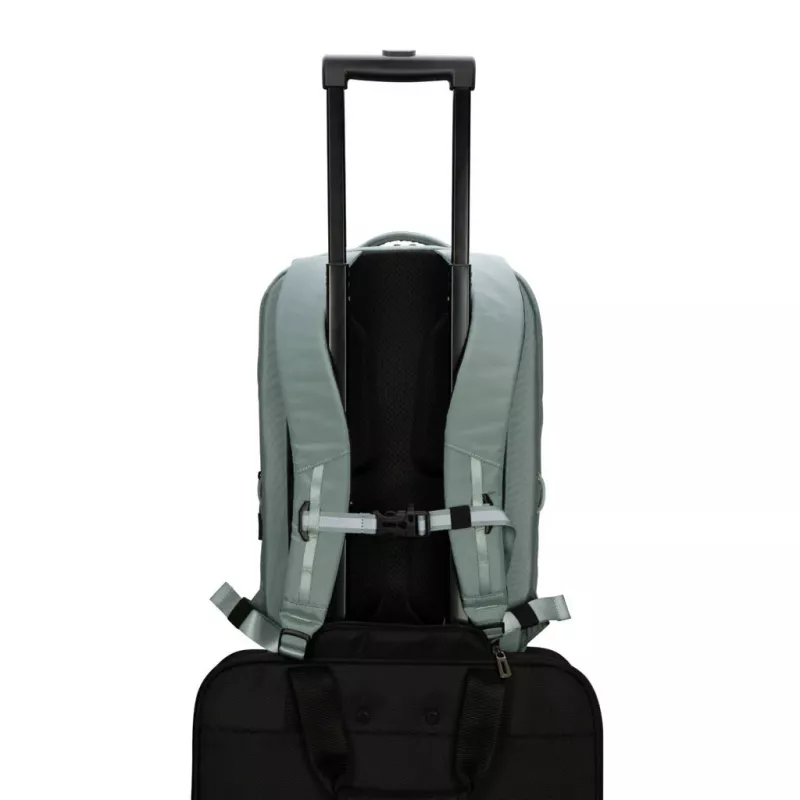 Seljakott TARGUS Work+Play Flex Ecosmart TBB65905GL 15–16 tolli sülearvutitele, taaskasutatud polüester, roheline