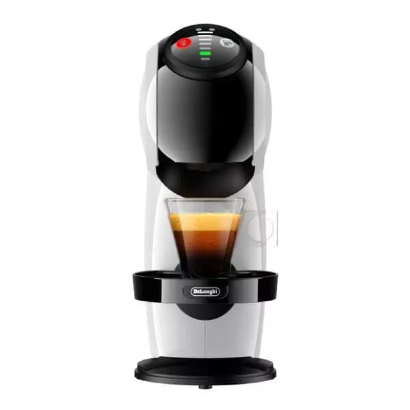 Kapselkohvimasin De’Longhi EDG226.W — 0,8 l veepaak, 15 baari rõhk, 1400 W, valge