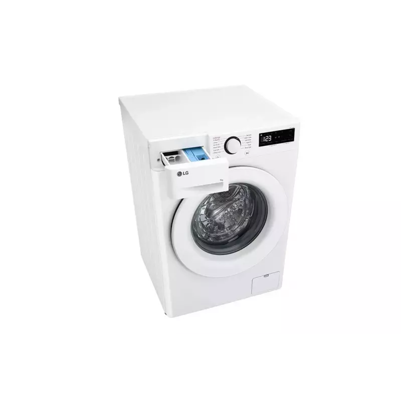 Eestlaaditav pesumasin LG F4WR509SWW 9 kg, 1400 p/min, energiaklass A, valge