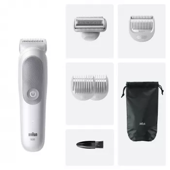 Braun Series 5 kehahooldustrimmer/pardel, helehall