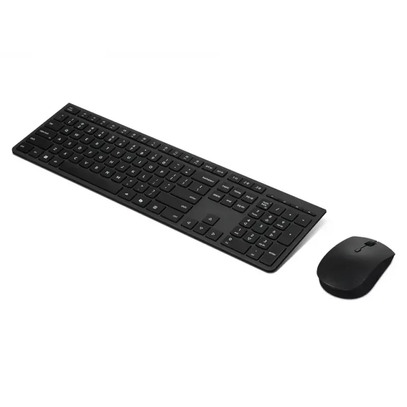 Lenovo 4X31R64357 klaviatuur Hiir kaasas Kontor RF Juhtmevaba + Bluetooth QWERTY Nordi hall