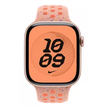 Band Apple Nike Sport Band MGC74ZM/A Roosa Alumiinium Fluoroelastomeer 46 mm