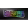Juhtmega täissuuruses mänguriklaviatuur Genesis Rhod 530, USB, QWERTY US, membraan, RGB-taustvalgustus, 114 klahvi, 1,8 m kaabel, must