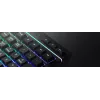 Juhtmega täissuuruses mänguriklaviatuur Genesis Rhod 530, USB, QWERTY US, membraan, RGB-taustvalgustus, 114 klahvi, 1,8 m kaabel, must