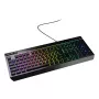 Juhtmega täissuuruses mänguriklaviatuur Genesis Rhod 530, USB, QWERTY US, membraan, RGB-taustvalgustus, 114 klahvi, 1,8 m kaabel, must