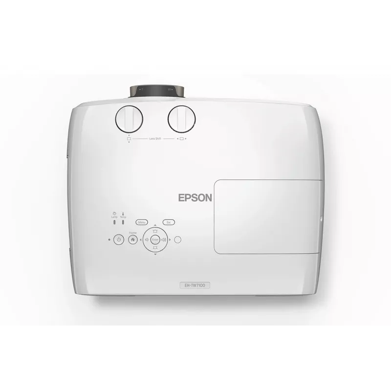Epson EH-TW7100 Standard throw projektor 3000 ANSI luumenit 3LCD UHD 4K (3840x2160) 3D Valge