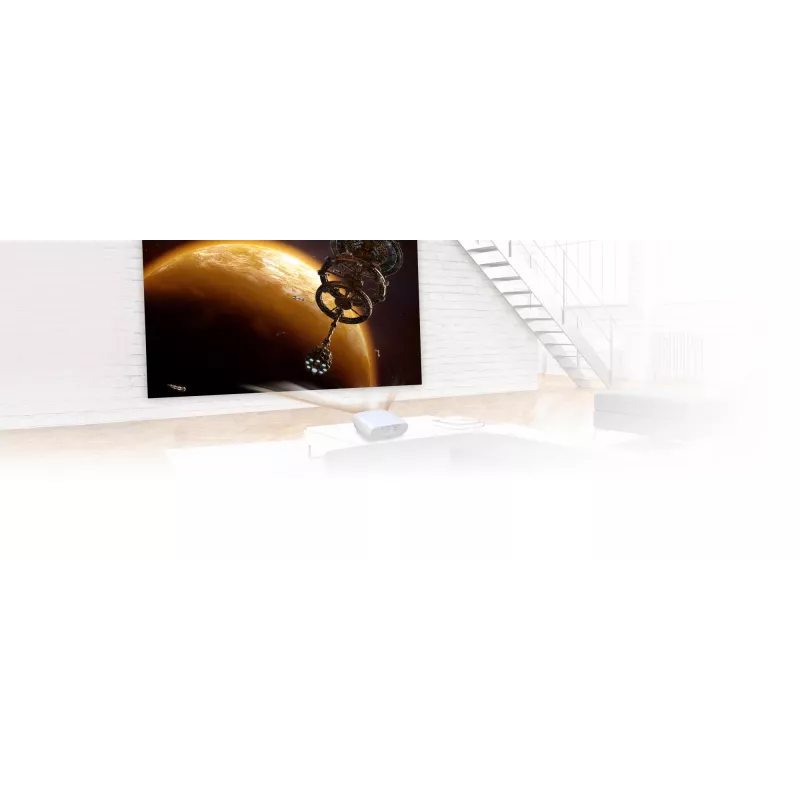 Epson EH-TW7100 Standard throw projektor 3000 ANSI luumenit 3LCD UHD 4K (3840x2160) 3D Valge