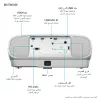 Epson EH-TW7100 Standard throw projektor 3000 ANSI luumenit 3LCD UHD 4K (3840x2160) 3D Valge