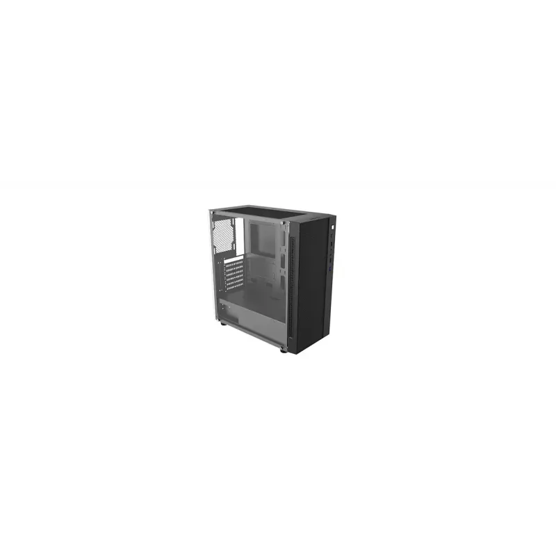 Arvuti korpus DeepCool Matrexx 55 Mesh Midi Tower must — ATX, karastatud klaas, toetab 120/140 mm ventilaatoreid