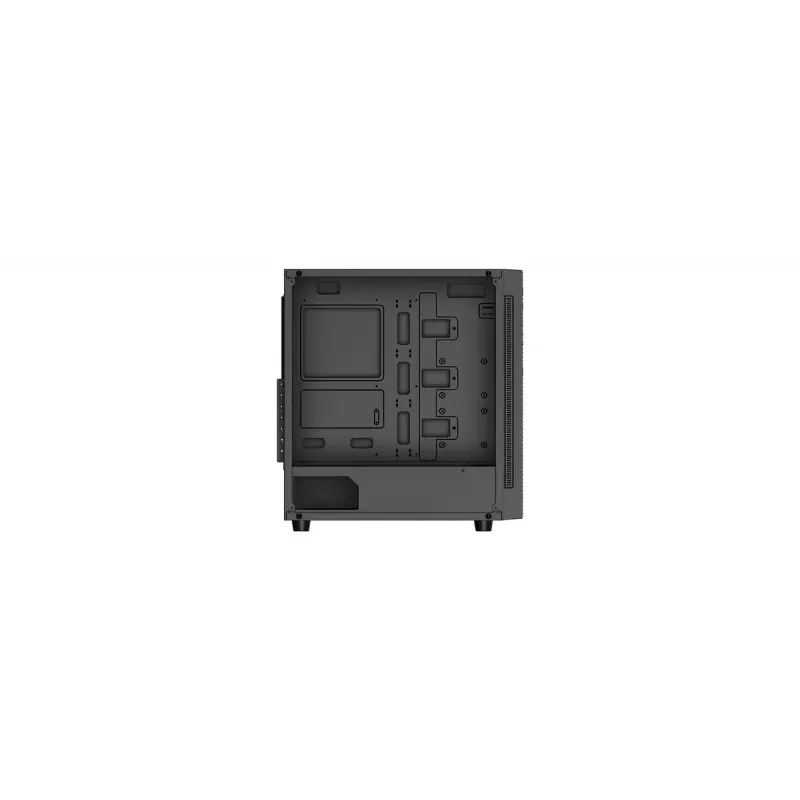 Arvuti korpus DeepCool Matrexx 55 Mesh Midi Tower must — ATX, karastatud klaas, toetab 120/140 mm ventilaatoreid