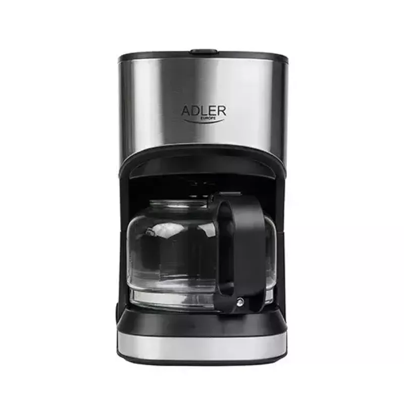 Tilgakohvimasin Adler AD 4407, 550 W, 0,7 L kann, hõbe/must, poolautomaatne