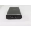 SSD ketas Icy Box 1x mSATA SSD USB 3.0 hosti jaoks alumiiniumist must IB-183M2