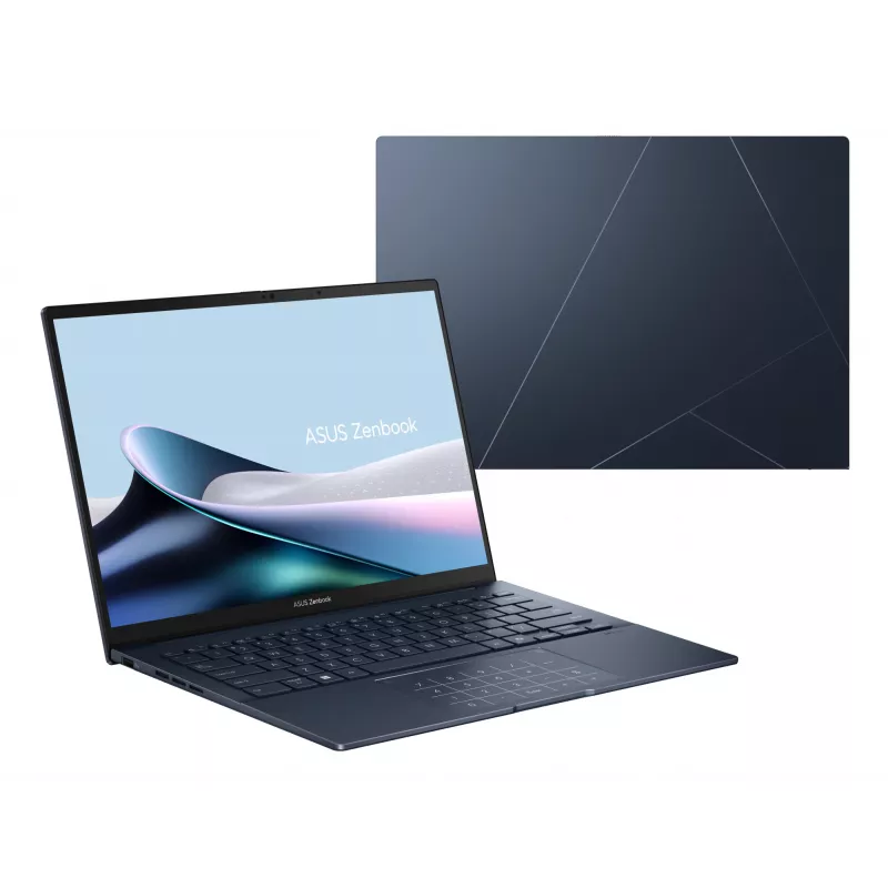 ASUS Zenbook 14 OLED UX3405CA-PZ217W Intel Core Ultra 7 255H Sülearvuti 35,6 cm (14 tolli) Puuteekraan WUXGA 32 GB LPDDR5x-SDRAM 1 TB SSD Wi-Fi 7 (802.11be) Windows 11 Home Sinine
