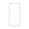 FIXED ekraanikaitse Apple iPhone 17 Pro jaoks — karastatud klaas, must, Armor disain, tolmuvastane aplikaator, AR-kiht