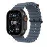 APPLE 49mm Anchor blue Ocean band – must titaanviimistlus