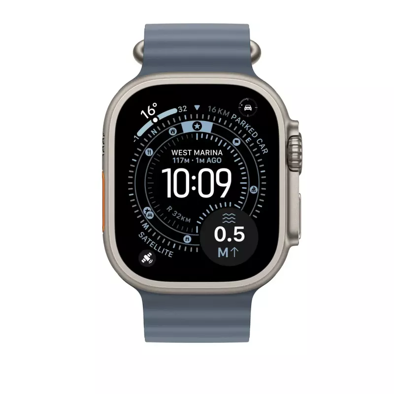 Riim Apple Natural Titanium Finish MGCC4ZM/A sinine fluoroelastomeer 49 mm