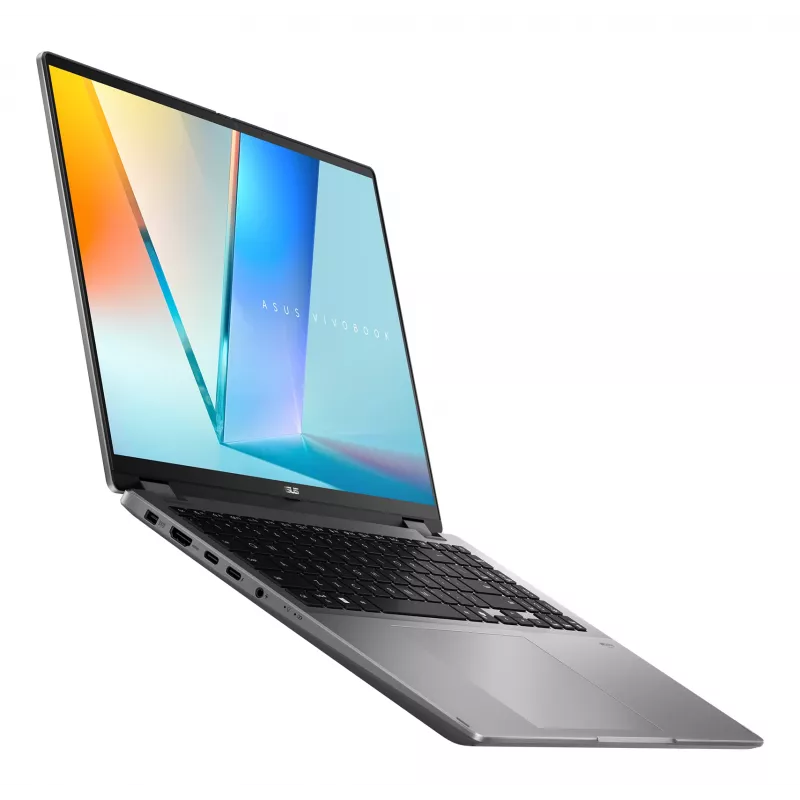 Hübriidne 2-in-1 sülearvuti ASUS Vivobook 16 Flip TP3607SH-RJ013W — Intel Core Ultra 7 258V, 16-tolline 3K puuteekraan, 16 GB LPDDR5x, 512 GB SSD, NVIDIA GeForce RTX 5050, WIN11 Home, hall