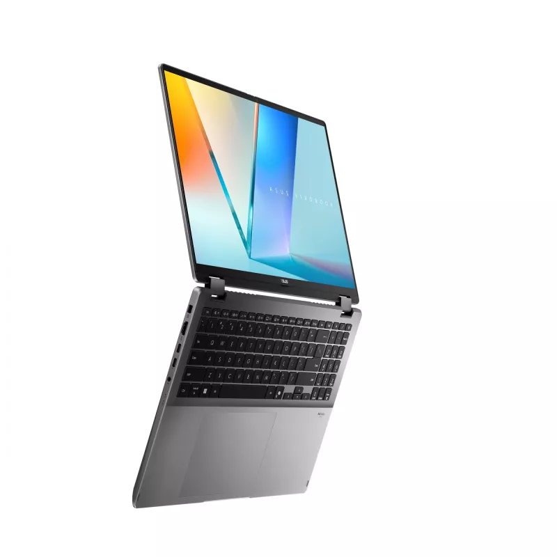 Hübriidne 2-in-1 sülearvuti ASUS Vivobook 16 Flip TP3607SH-RJ013W — Intel Core Ultra 7 258V, 16-tolline 3K puuteekraan, 16 GB LPDDR5x, 512 GB SSD, NVIDIA GeForce RTX 5050, WIN11 Home, hall