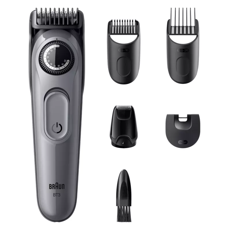 Braun BeardTrimmer 3 80789789 habemetrimmer vooluvõrk/aku 20 2 cm Must
