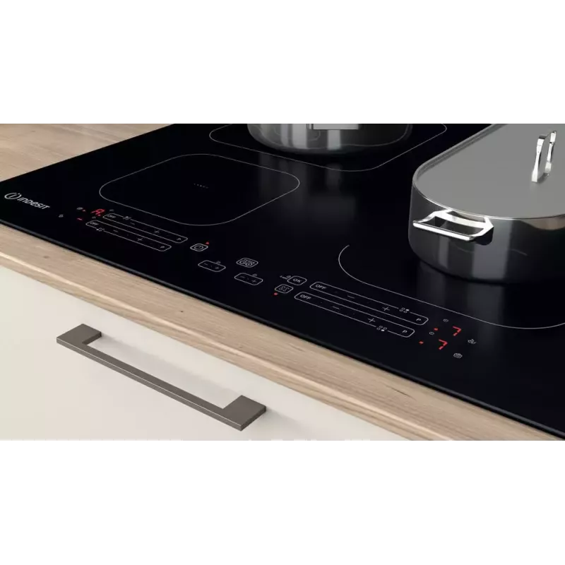 Indesit IB 65B60 NE Must sisseehitatav 59 cm tsoon-induktsioonpliit, 4 tsooni