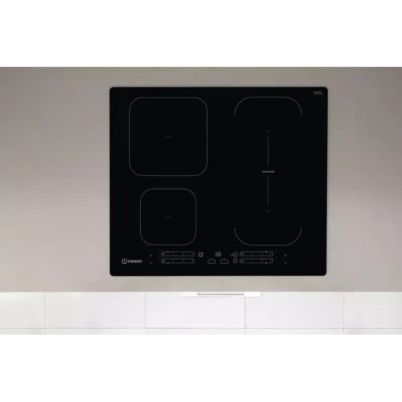 Indesit IB 65B60 NE Must sisseehitatav 59 cm tsoon-induktsioonpliit, 4 tsooni