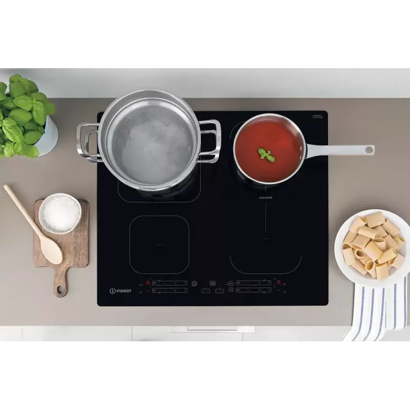 Indesit IB 65B60 NE Must sisseehitatav 59 cm tsoon-induktsioonpliit, 4 tsooni