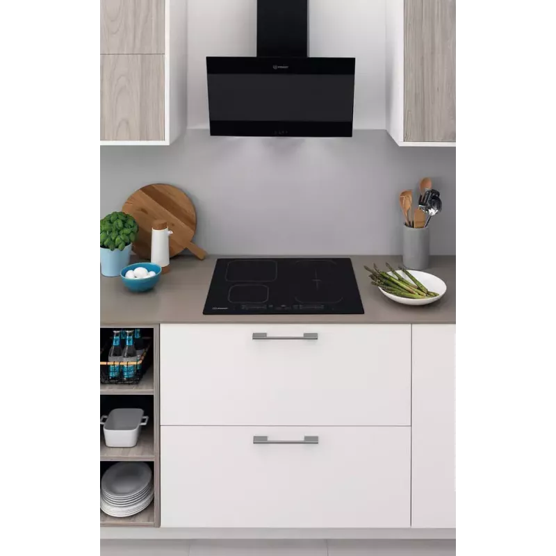 Indesit IB 65B60 NE Must sisseehitatav 59 cm tsoon-induktsioonpliit, 4 tsooni