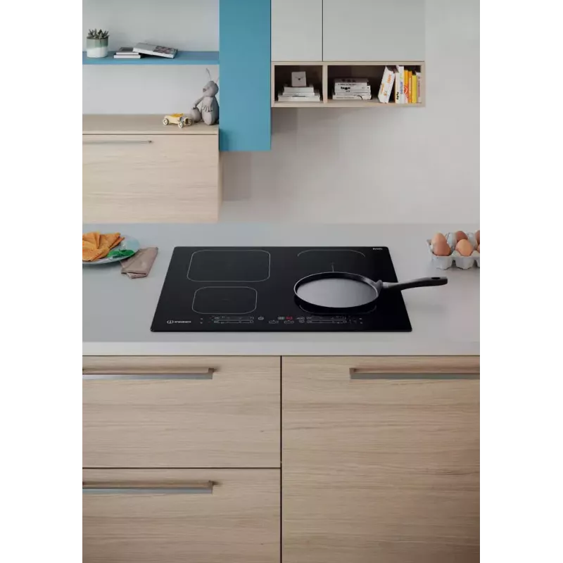 Indesit IB 65B60 NE Must sisseehitatav 59 cm tsoon-induktsioonpliit, 4 tsooni