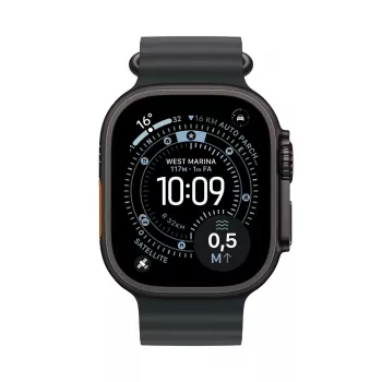 Nutikell Apple Watch Ultra 3 GPS + Cellular 49mm musta titaanist korpusega ja musta ookeanirihmaga