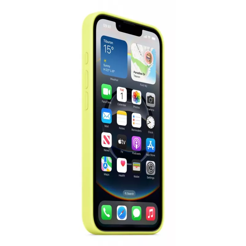 Ümbris Apple MGYW4ZM/A kollane iPhone 16e 15.5 cm (6.1 tolli)