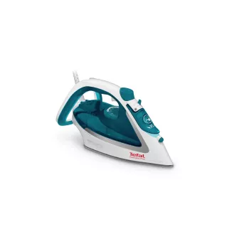 Tefal EasyGliss Plus FV5718 triikraud Dry & Steam triikraud Durilium tallaga 2400 W Türkiis, Valge