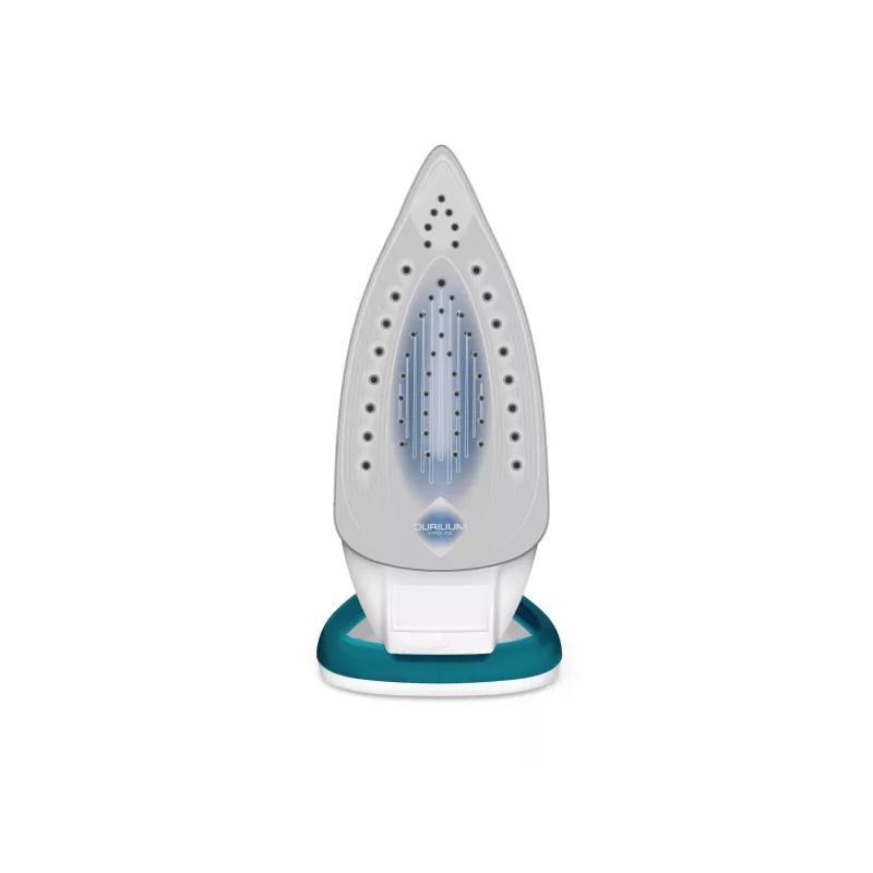 Tefal EasyGliss Plus FV5718 triikraud Dry & Steam triikraud Durilium tallaga 2400 W Türkiis, Valge