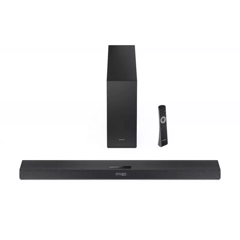 Heliriba Sharp HT-SBW320 2.1-kanaliline üliõhuke Dolby Atmos / DTS Virtual:X juhtmevaba bassikõlariga
