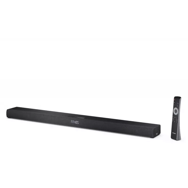 Heliriba Sharp HT-SBW320 2.1-kanaliline üliõhuke Dolby Atmos / DTS Virtual:X juhtmevaba bassikõlariga