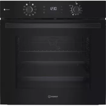 Sisseehitatud elektriahi INDESIT IO K58HS B — 71 L, hüdrolüütiline puhastus, konvektsioon, grill, aur
