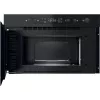 Sisseehitatav mikrolaineahi Whirlpool MBNA920B, grill, 750 W, 22 L, must, lükanduks