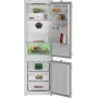 Sisseehitatav külmik-sügavkülmik BEKO B3BCNA294HS — 270 L kogumaht, LED-ekraan, E klass, valge
