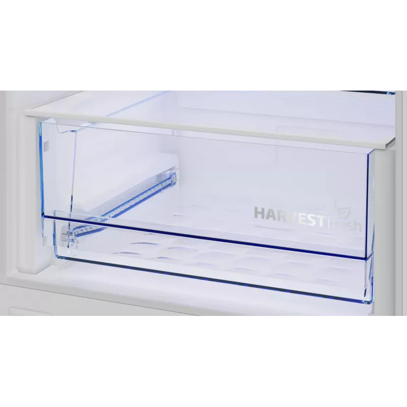 Sisseehitatav külmik-sügavkülmik BEKO B3BCNA294HS — 270 L kogumaht, LED-ekraan, E klass, valge