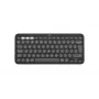 Logitech Pebble Keys 2 K380s klaviatuur Universal RF juhtmevaba + Bluetooth QWERTY US International Graphite